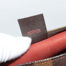 LOUIS VUITTON Damier Ebene Trousse Make Up Pouch N51982 LV Auth 188595A-12