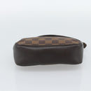 LOUIS VUITTON Damier Ebene Trousse Make Up Pouch N51982 LV Auth 188595A-5