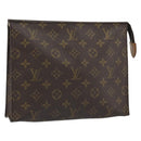 LOUIS VUITTON Monogram Poche Toilette 26 Pouch M47542 LV Auth 188598-1