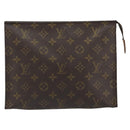 LOUIS VUITTON Monogram Poche Toilette 26 Pouch M47542 LV Auth 188598-13
