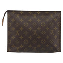 LOUIS VUITTON Monogram Poche Toilette 26 Pouch M47542 LV Auth 188598-2