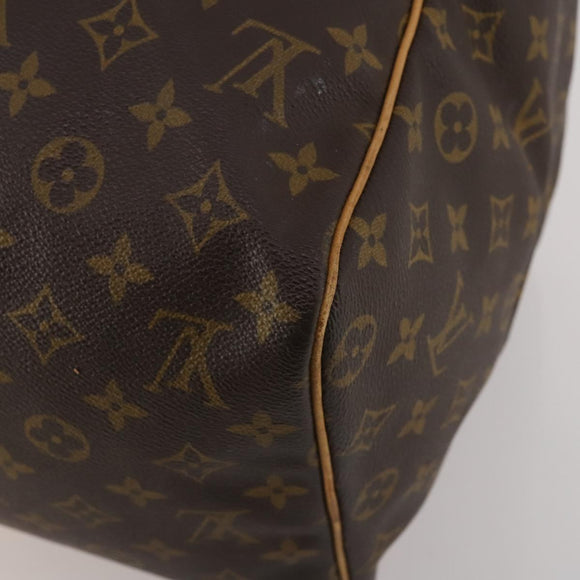 LOUIS VUITTON Monogram Sac Souple 45 Boston Bag M41624 LV Auth 188599