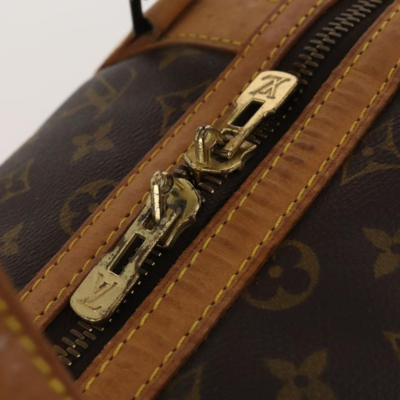 LOUIS VUITTON Monogram Sac Souple 45 Boston Bag M41624 LV Auth 188599