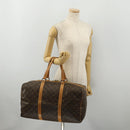 LOUIS VUITTON Monogram Sac Souple 45 Boston Bag M41624 LV Auth 188599-21