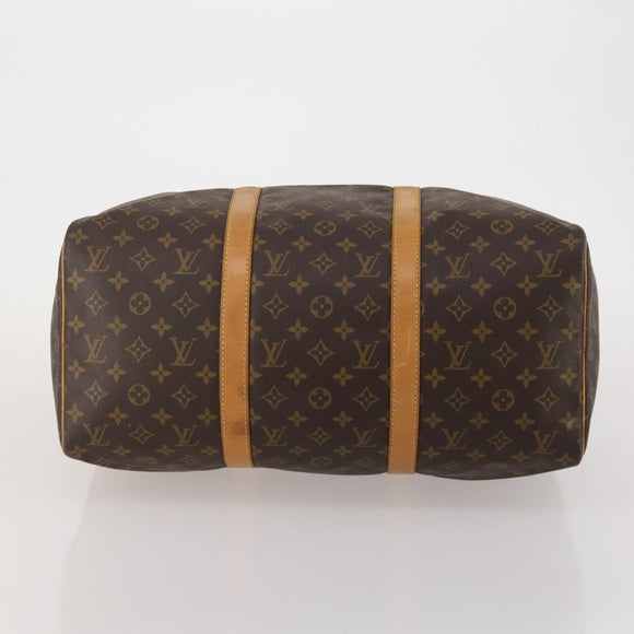 LOUIS VUITTON Monogram Sac Souple 45 Boston Bag M41624 LV Auth 188599