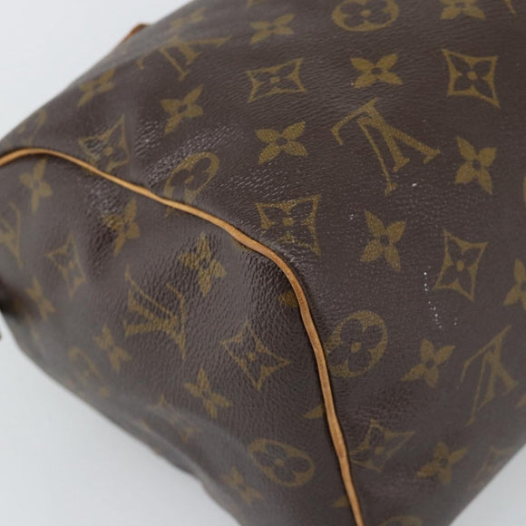 LOUIS VUITTON Monogram Speedy 25 Hand Bag M41528 LV Auth 188603SAV