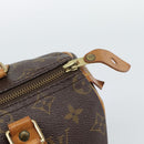 LOUIS VUITTON Monogram Speedy 25 Hand Bag M41528 LV Auth 188603SAV-9