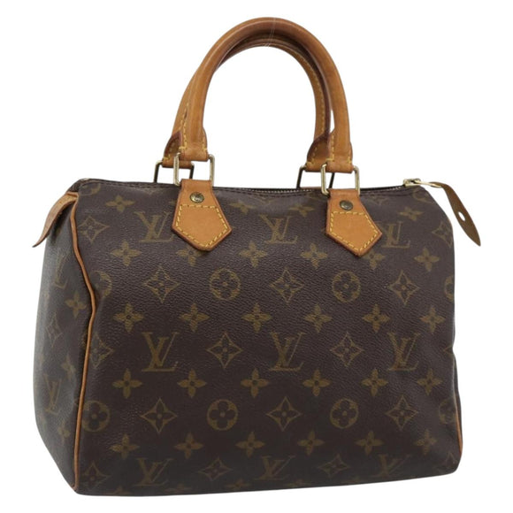 LOUIS VUITTON Monogram Speedy 25 Hand Bag M41528 LV Auth 188603SAV
