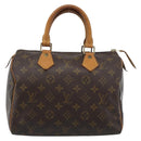 LOUIS VUITTON Monogram Speedy 25 Hand Bag M41528 LV Auth 188603SAV-13