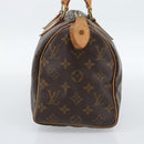 LOUIS VUITTON Monogram Speedy 25 Hand Bag M41528 LV Auth 188603SAV-4