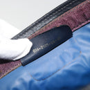 GUCCI GG Supreme Sherry Line Clutch Bag PVC Navy 014 2125 28 41 Auth 188606-12