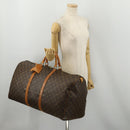 LOUIS VUITTON Monogram Keepall 60 Boston Bag M41422 LV Auth 188608-22