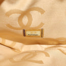 CHANEL Shoulder Bag Caviar Skin Beige Gold CC Auth 188609SAV-11