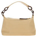 CHANEL Shoulder Bag Caviar Skin Beige Gold CC Auth 188609SAV-2