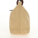 CHANEL Shoulder Bag Caviar Skin Beige Gold CC Auth 188609SAV-4