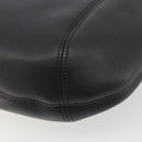 Coach Tote Bag Leather Black Gold Auth 188610A-15