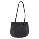 Coach Tote Bag Leather Black Gold Auth 188610A-2