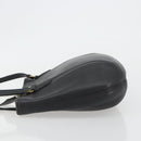 Coach Tote Bag Leather Black Gold Auth 188610A-4