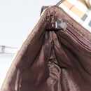 BURBERRY Nova Check Shoulder Bag PVC Beige Auth 188612A-21