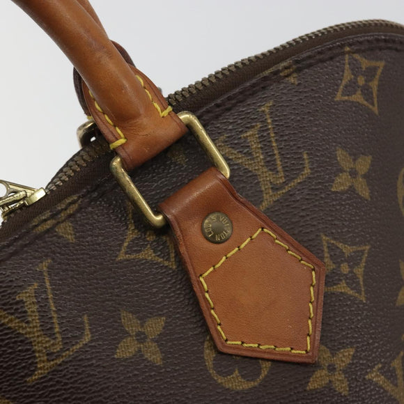 LOUIS VUITTON Monogram Alma Hand Bag M51130 LV Auth 188616