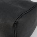 Christian Dior Trotter Canvas Hand Bag PVC Navy Gold Auth 188617-8