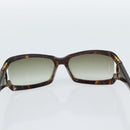 GUCCI Tortoise Pattern Sunglasses Plastic Brown Gold Auth 188622-10