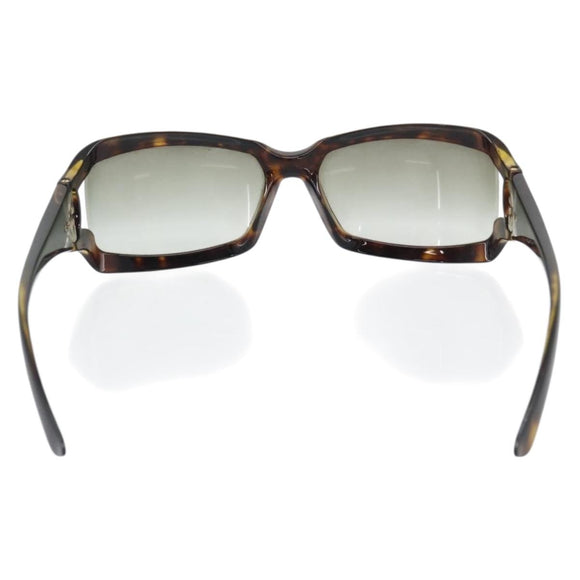 GUCCI Tortoise Pattern Sunglasses Plastic Brown Gold Auth 188622
