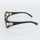 GUCCI Tortoise Pattern Sunglasses Plastic Brown Gold Auth 188622-6