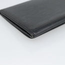 LOUIS VUITTON Epi Anvelop Cult De Vuitto Card Case Black M56169 LV Auth 188628-11