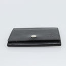 LOUIS VUITTON Epi Anvelop Cult De Vuitto Card Case Black M56169 LV Auth 188628-7