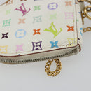 LOUIS VUITTON Monogram Multicolor Porte Monnaie Coeur Purse M60040 Auth 188630A-11