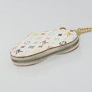 LOUIS VUITTON Monogram Multicolor Porte Monnaie Coeur Purse M60040 Auth 188630A-6