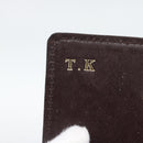 LOUIS VUITTON Vernis Anvelop Cult De Vuitto Case Amarante M91409 Auth 188631-13