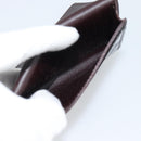 LOUIS VUITTON Vernis Anvelop Cult De Vuitto Case Amarante M91409 Auth 188631-10