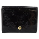 LOUIS VUITTON Vernis Anvelop Cult De Vuitto Case Amarante M91409 Auth 188631-13