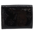 LOUIS VUITTON Vernis Anvelop Cult De Vuitto Case Amarante M91409 Auth 188631-2