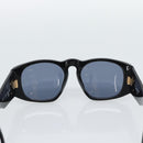 CHANEL COCO Mark Sunglasses plastic Black CC Auth 188635M-10