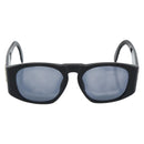 CHANEL COCO Mark Sunglasses plastic Black CC Auth 188635M-2