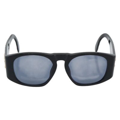 CHANEL COCO Mark Sunglasses plastic Black CC Auth 188635M - 0