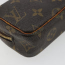 LOUIS VUITTON Monogram Trousse Wapity Pouch M58030 LV Auth 188650-16
