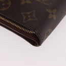 LOUIS VUITTON Monogram Compact Zip Wallet M61667 LV Auth 188654A-16