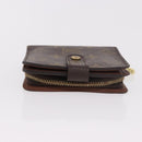 LOUIS VUITTON Monogram Compact Zip Wallet M61667 LV Auth 188654A-3