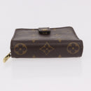 LOUIS VUITTON Monogram Compact Zip Wallet M61667 LV Auth 188654A-4