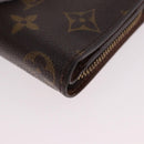 LOUIS VUITTON Monogram Compact Zip Wallet M61667 LV Auth 188654A-7