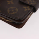 LOUIS VUITTON Monogram Compact Zip Wallet M61667 LV Auth 188654A-14