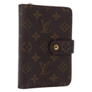 LOUIS VUITTON Monogram Porto Papie Zip Wallet M61207 LV Auth 188656A-1