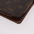 LOUIS VUITTON Monogram Porto Papie Zip Wallet M61207 LV Auth 188656A-15