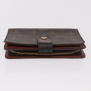 LOUIS VUITTON Monogram Porto Papie Zip Wallet M61207 LV Auth 188656A-3