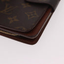 LOUIS VUITTON Monogram Porto Papie Zip Wallet M61207 LV Auth 188656A-14