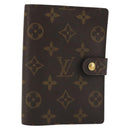 LOUIS VUITTON Monogram Agenda PM Day Planner Cover R20005 LV Auth 188657A-1